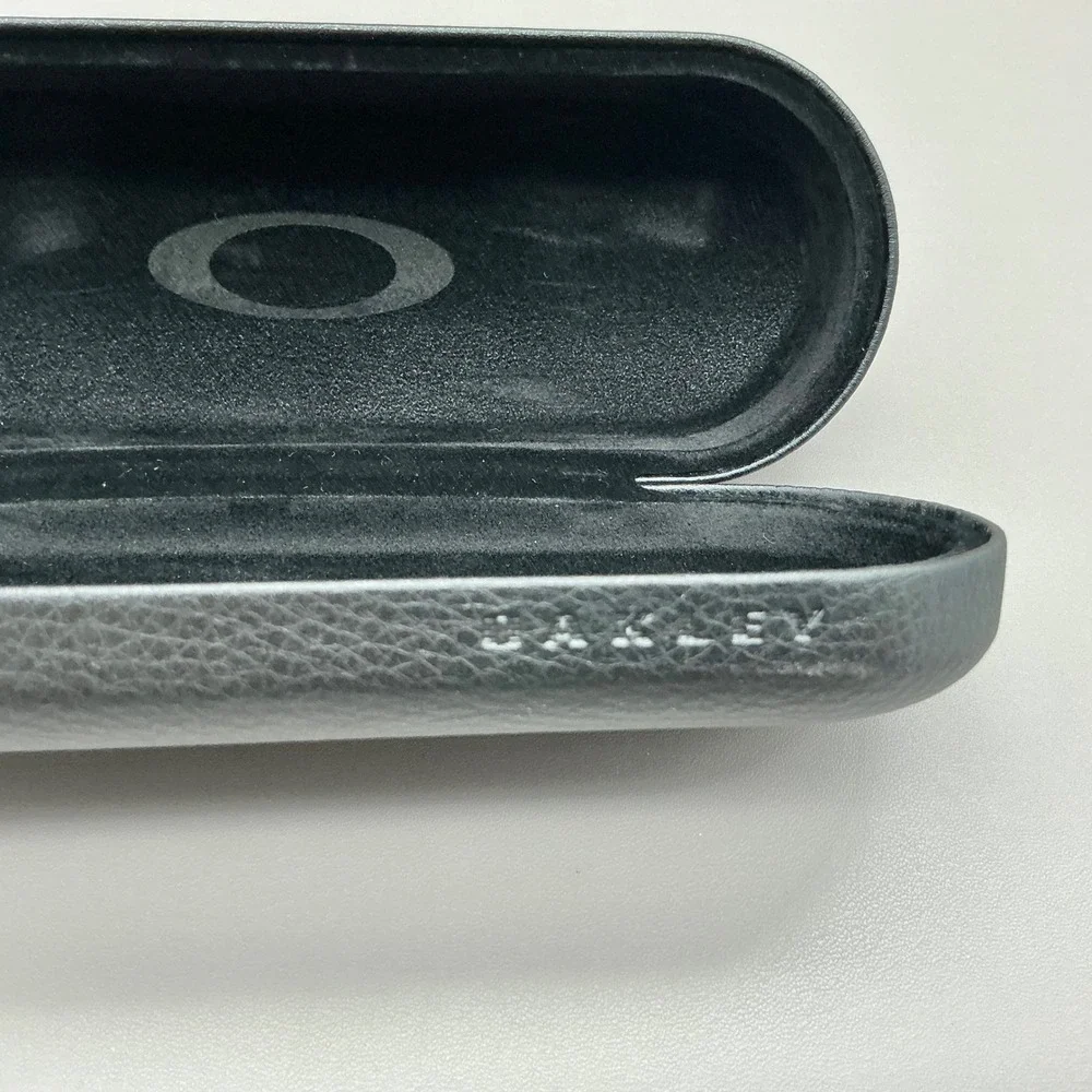 Oakley Case Unisex Black Faux Leather Hard Shell Protective Eyewear CASE ONLY